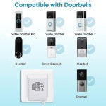 Video Doorbell Special Power Transformer – 18V 500mA Power Adapter, Compatible with Ring, Nest, Eufy, Wyze, Arlo Wireless Video Doorbells